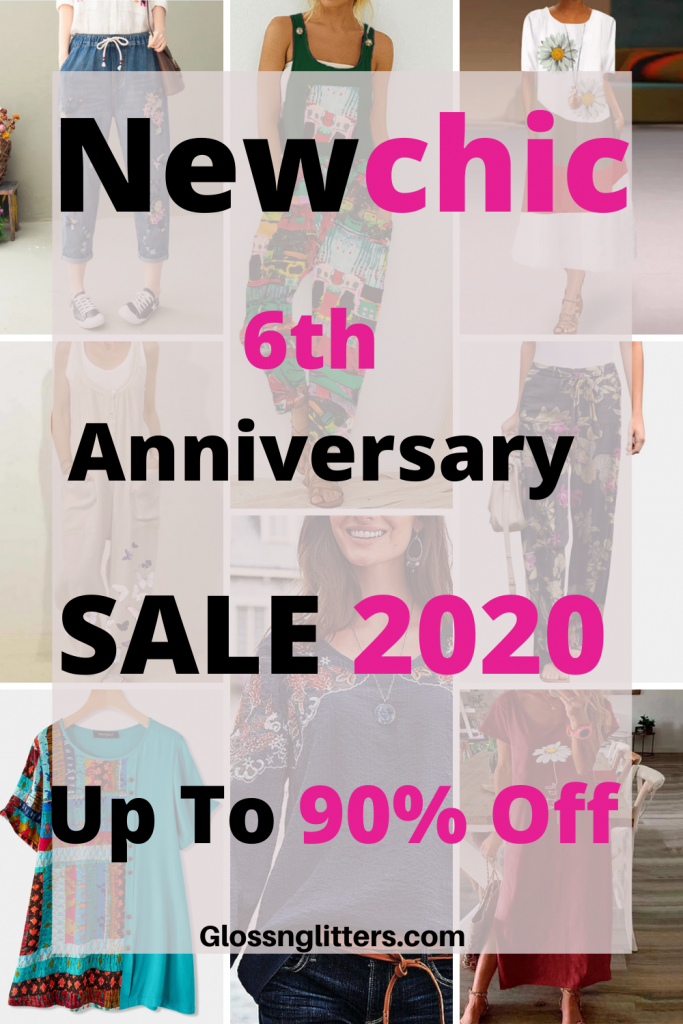 Newchic 6th Anniversary Sale 2020 - Up To 90% Off