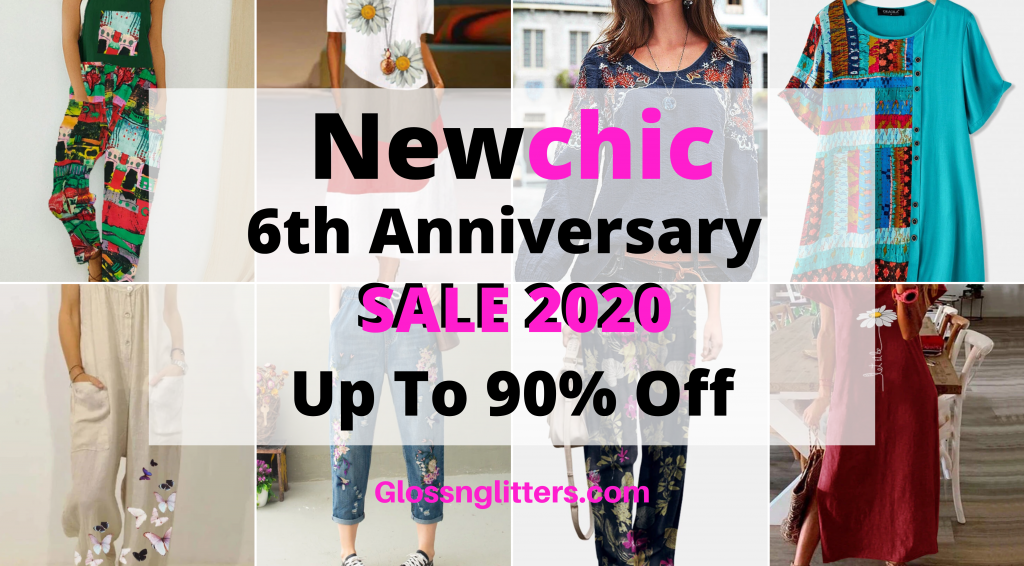 Newchic 6th Anniversary Sale 2020 - Up To 90% Off