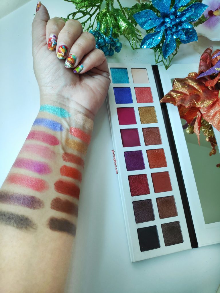Affordable Afflano Pro Eyeshadow palette review