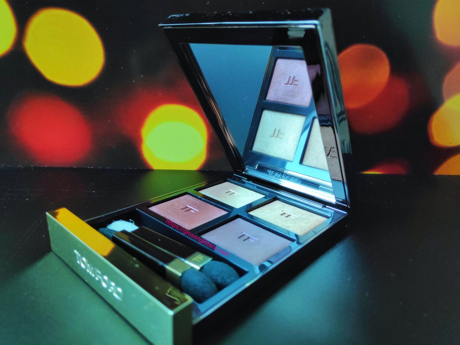 Tom Ford Honeymoon Eyeshadow Quad Review & Swatches - Glossnglitters