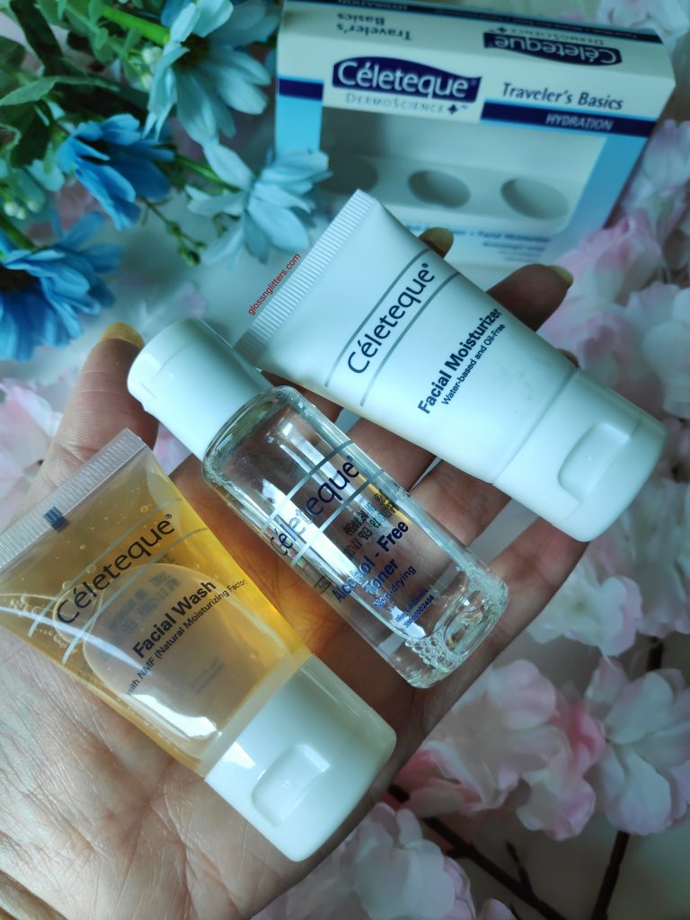 Celeteque Dermoscience hydration travel kit Review