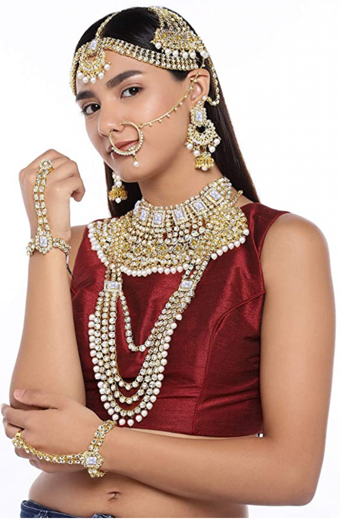 Affordable ethnic Indian Jewelry available on Amazon