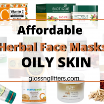 Affordable herbal face masks for oily acne prone skin