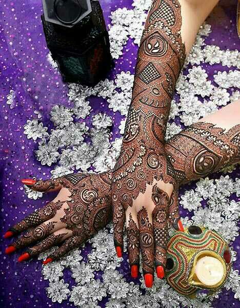 The latest bridal mehndi/henna design trends to follow