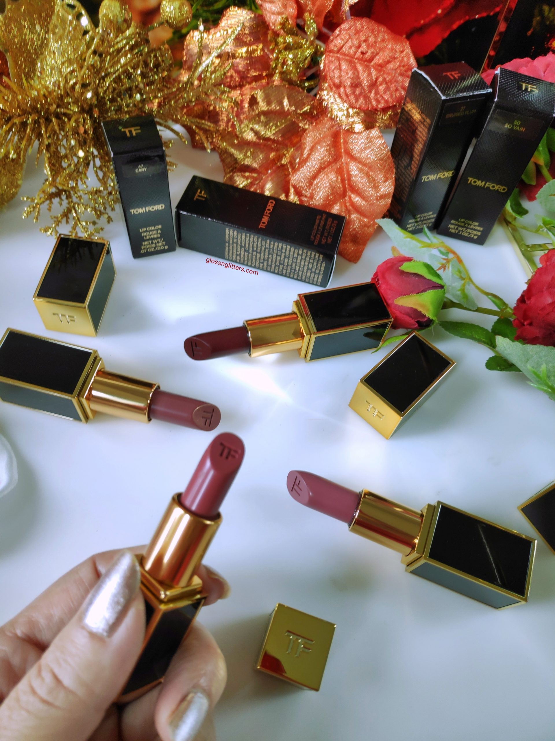 Tom Ford beauty lip color review and swatches