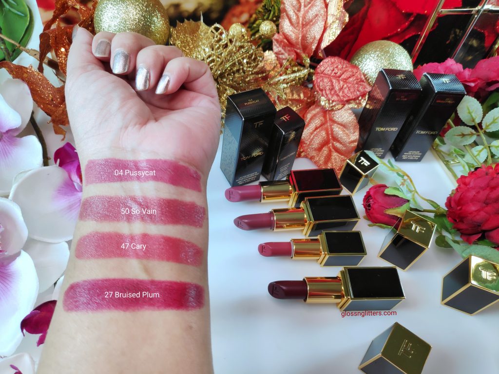 Tom Ford Beauty Lip Color Review And Swatches - Glossnglitters