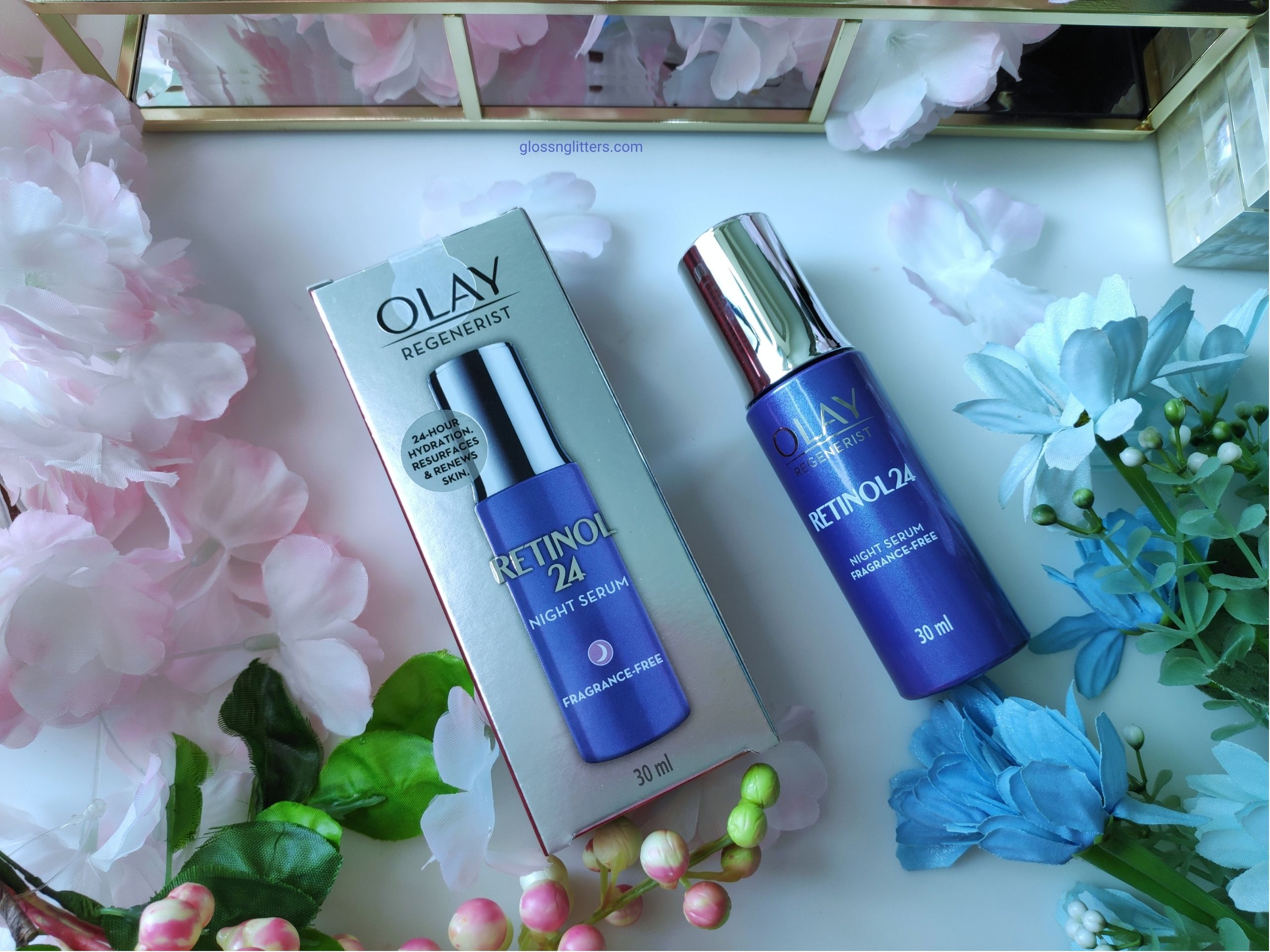 New Olay Regenerist Retinol 24 Night Serum Review