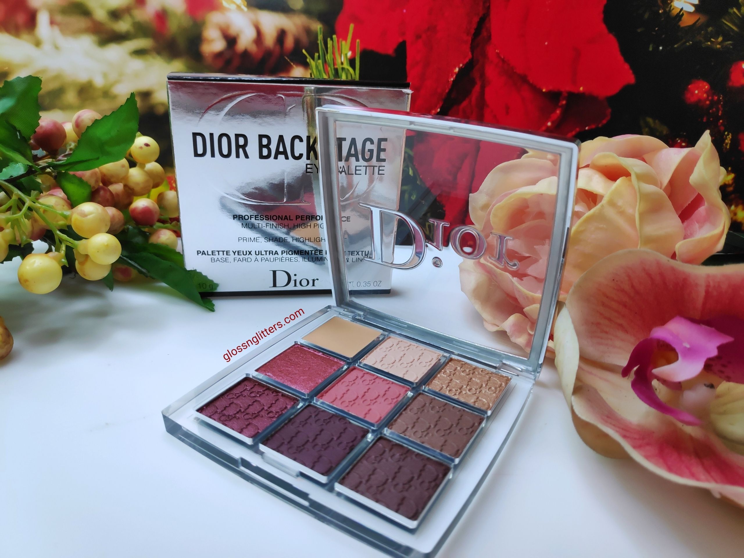 Dior Backstage Rosewood Neutrals Eyeshadow Palette Review - Glossnglitters