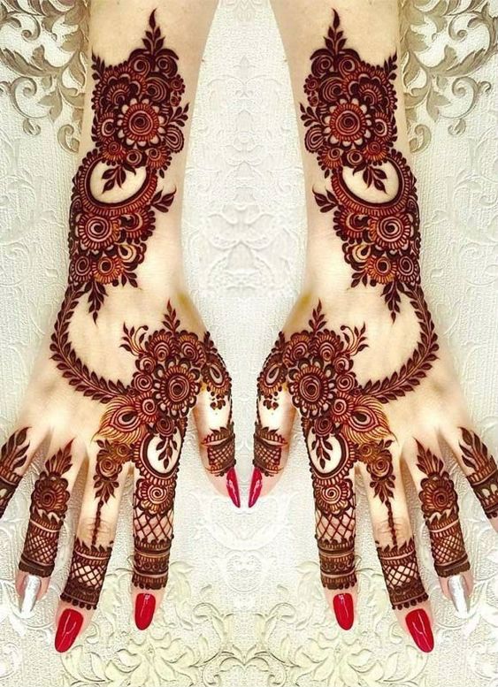 Newest And Easy Diy Mehndi Designs For Eid 21 Glossnglitters