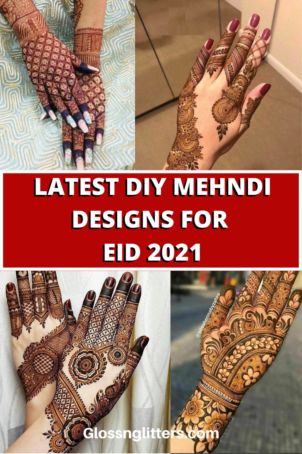 Newest and easy DIY mehndi designs for Eid 2021