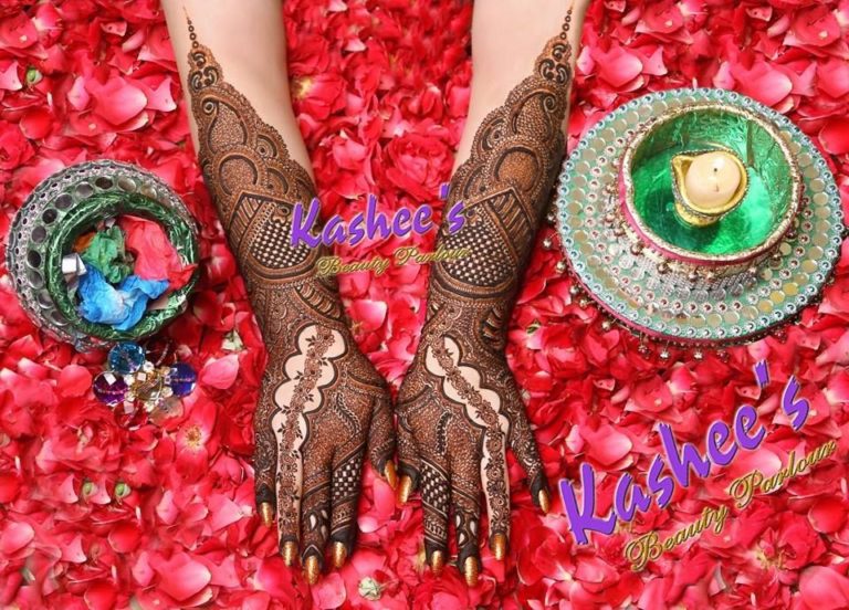 70+ Latest Dulhan Mehndi Designs For Brides - Glossnglitters