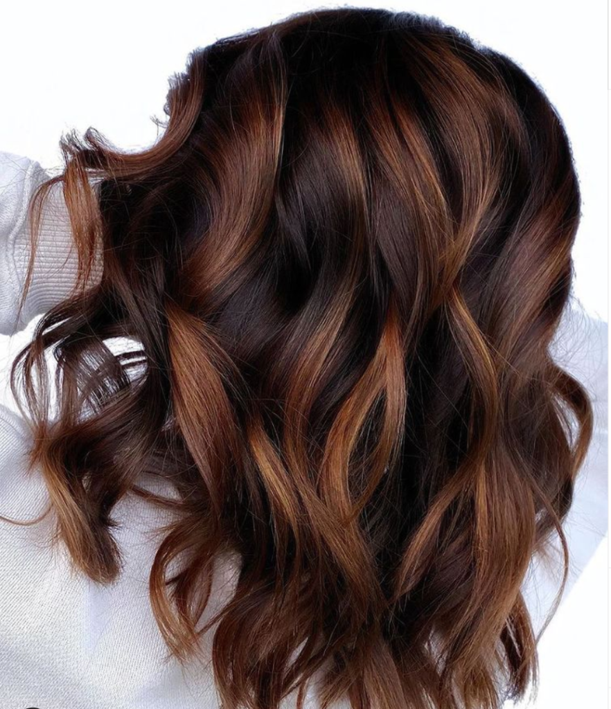 fall hair color ideas highlights