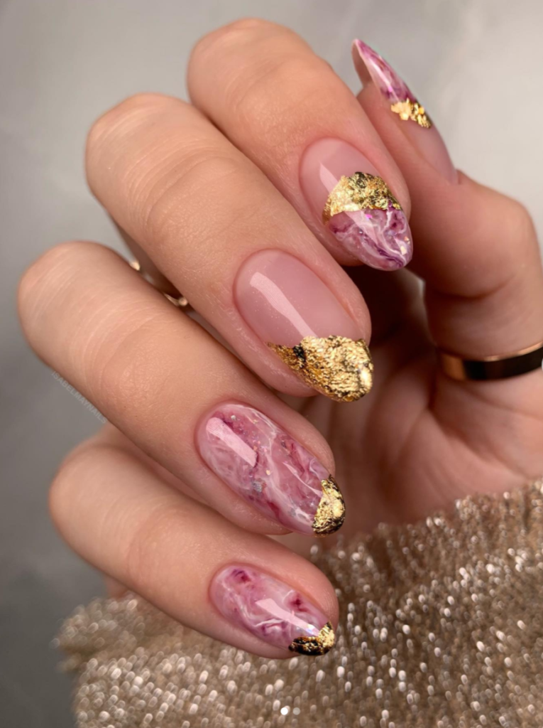 Marble nails are trending and here is how to get the look