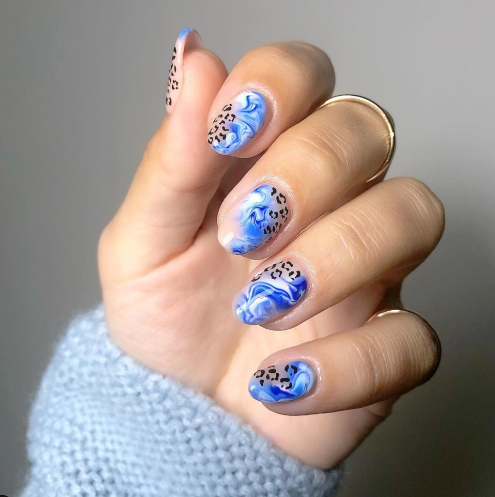 Marble nails are trending and here is how to get the look