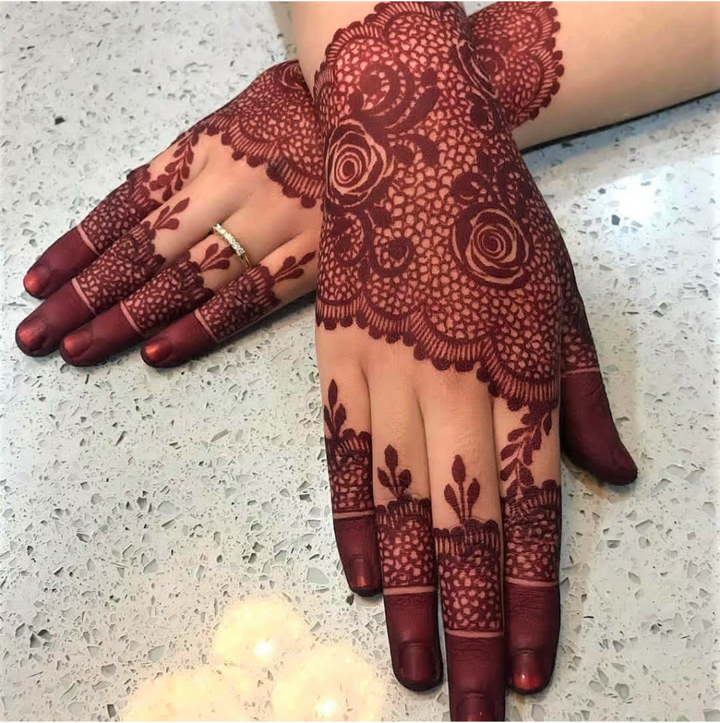 New Collection Of Modern Mehndi Designs For Hands Glossnglitters