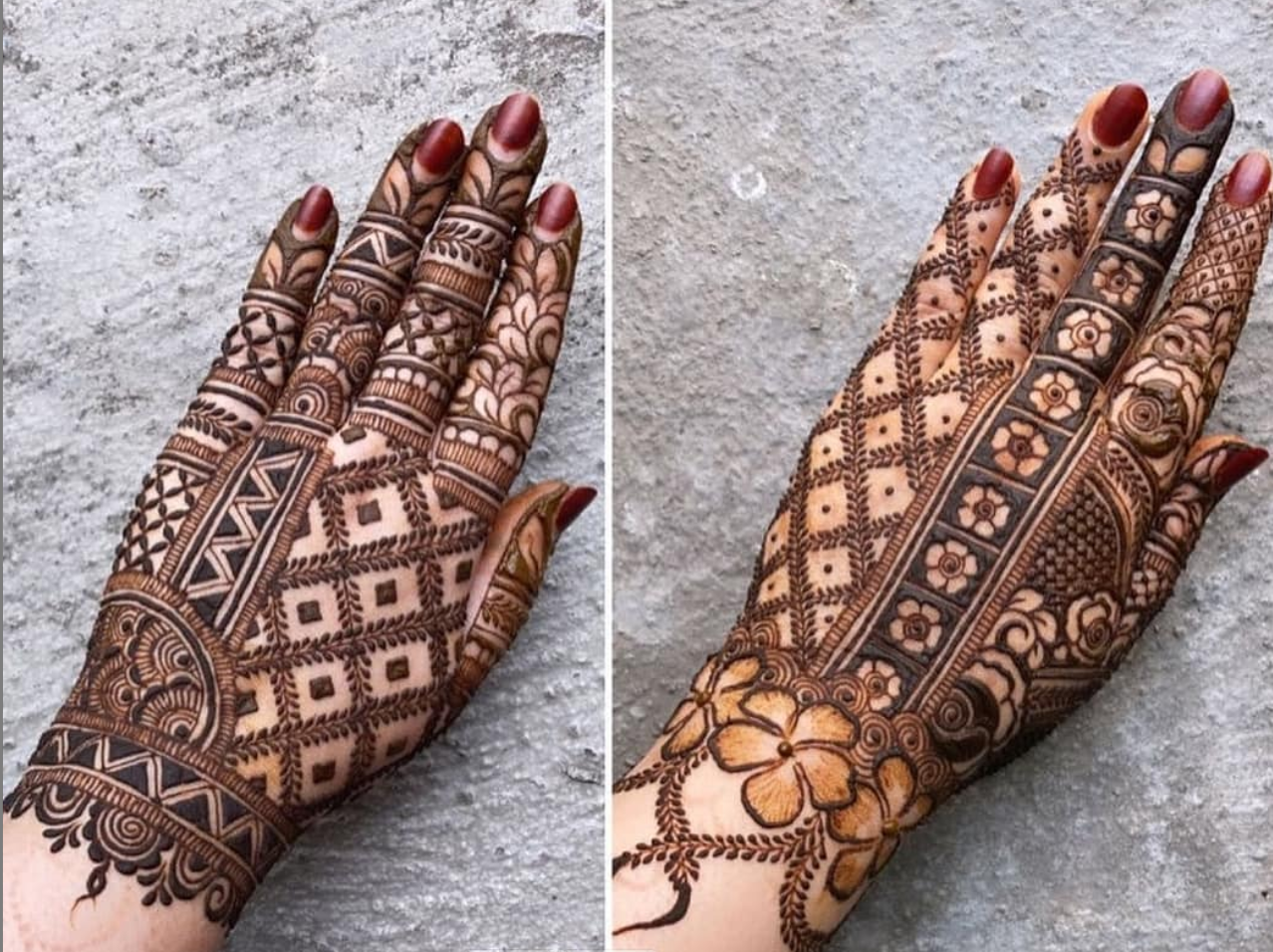 New Collection Of Modern Mehndi Designs For Hands And Feet Glossnglitters