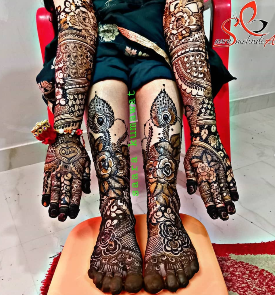 New Collection of Modern Mehndi Designs For Hands and Feet - Glossnglitters