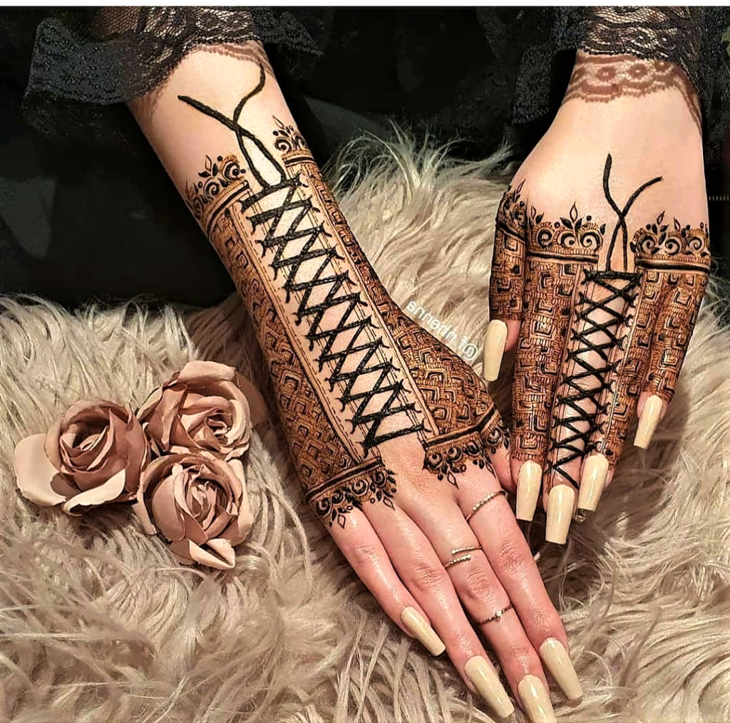 New Collection of Modern Mehndi Designs For Hands and Feet Glossnglitters