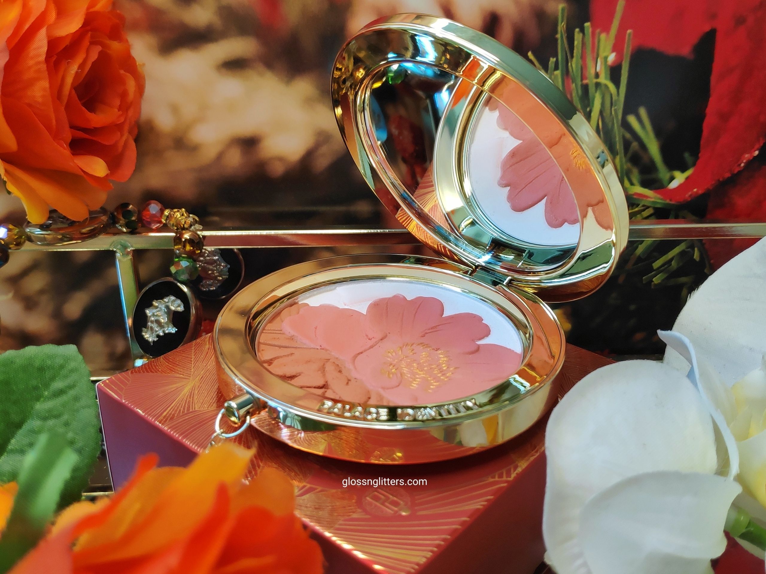 Zeesea Cosmetics Peony Blush Review  Swatches - Glossnglitters
