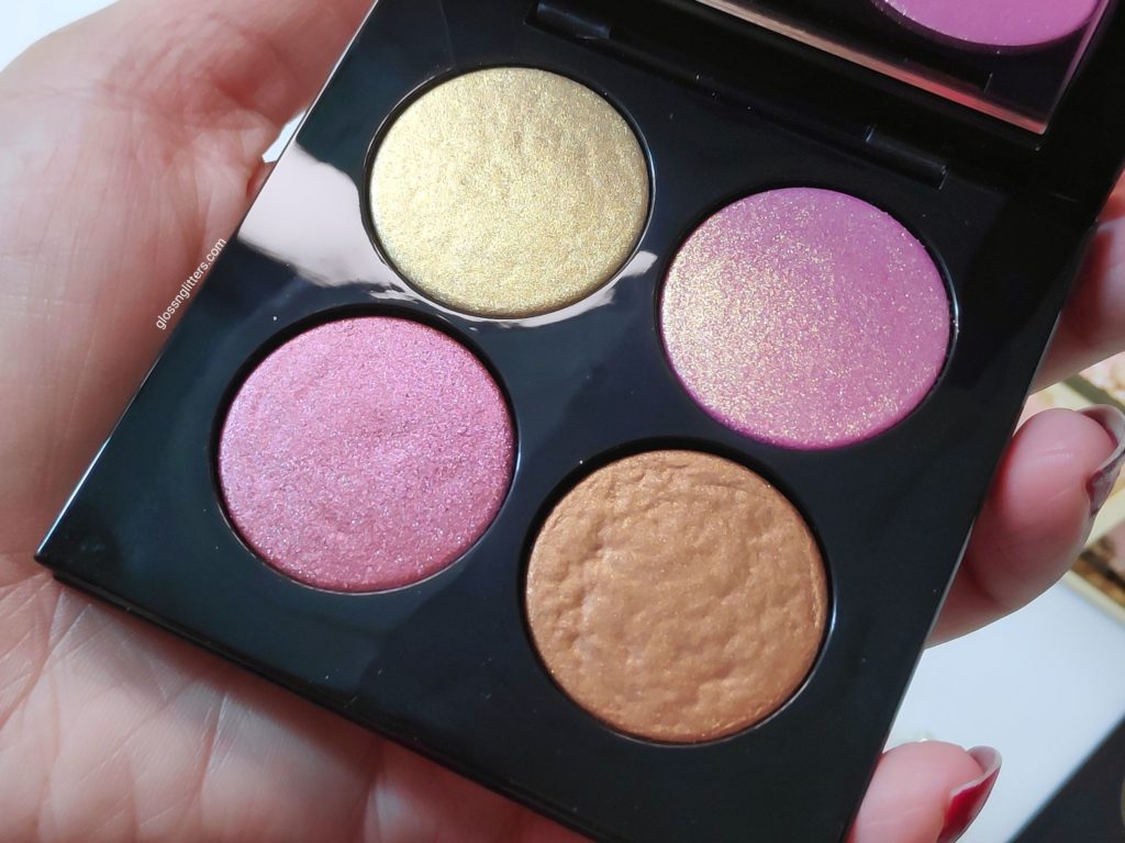 Pat McGrath Blitz Astral Eyeshadow Quad in Ritualistic Rose review and swatches