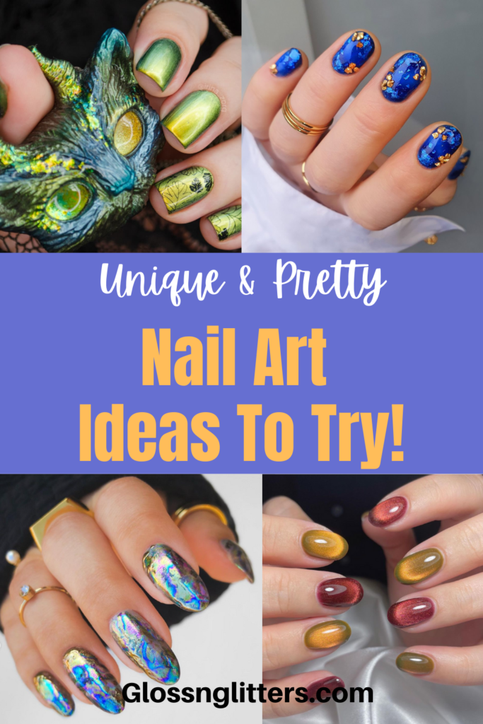 20 Unique And Pretty Nail Art Inspirations To Try!