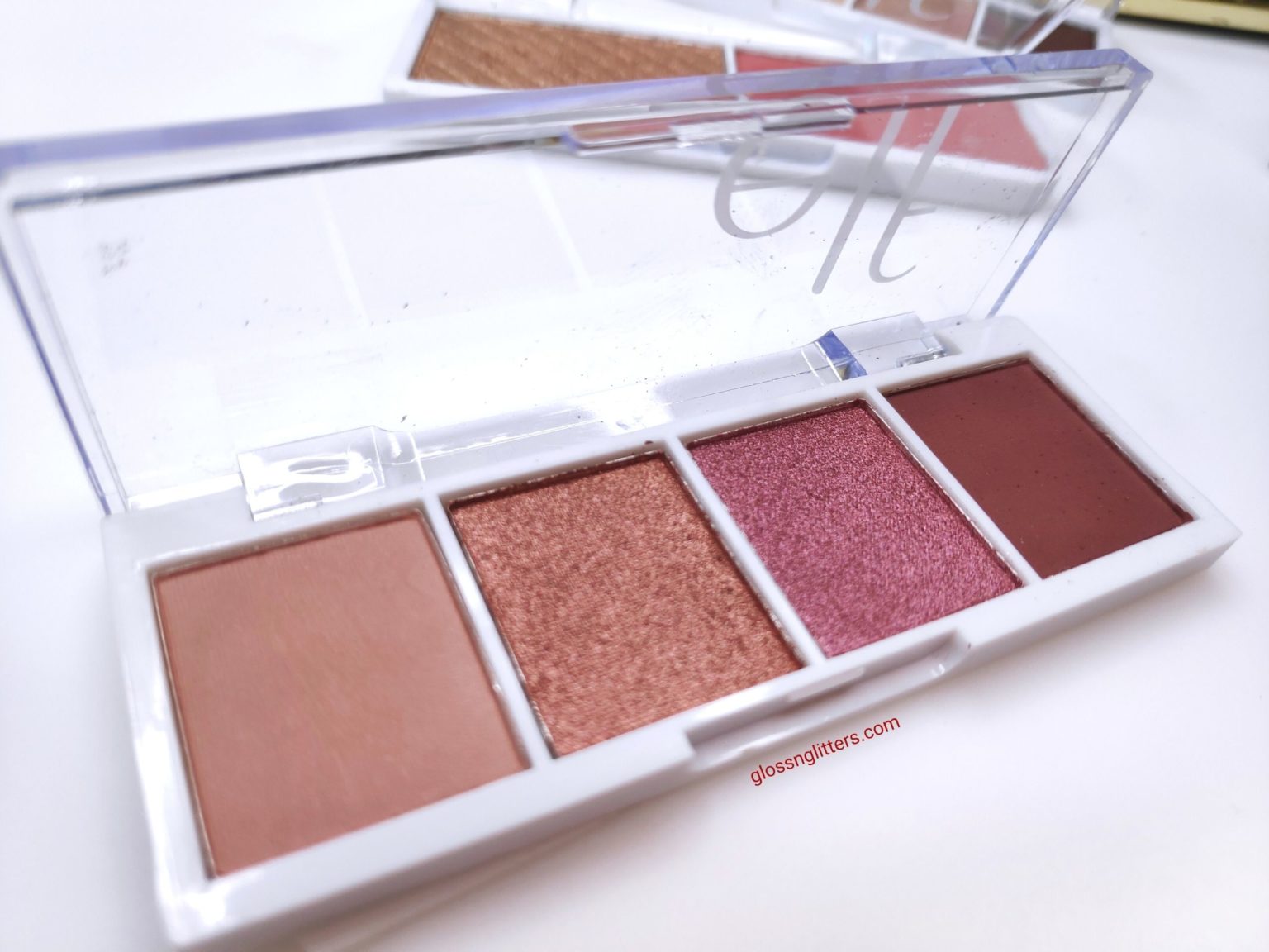 Popular ELF Bite Size Eyeshadow Palettes Review Glossnglitters