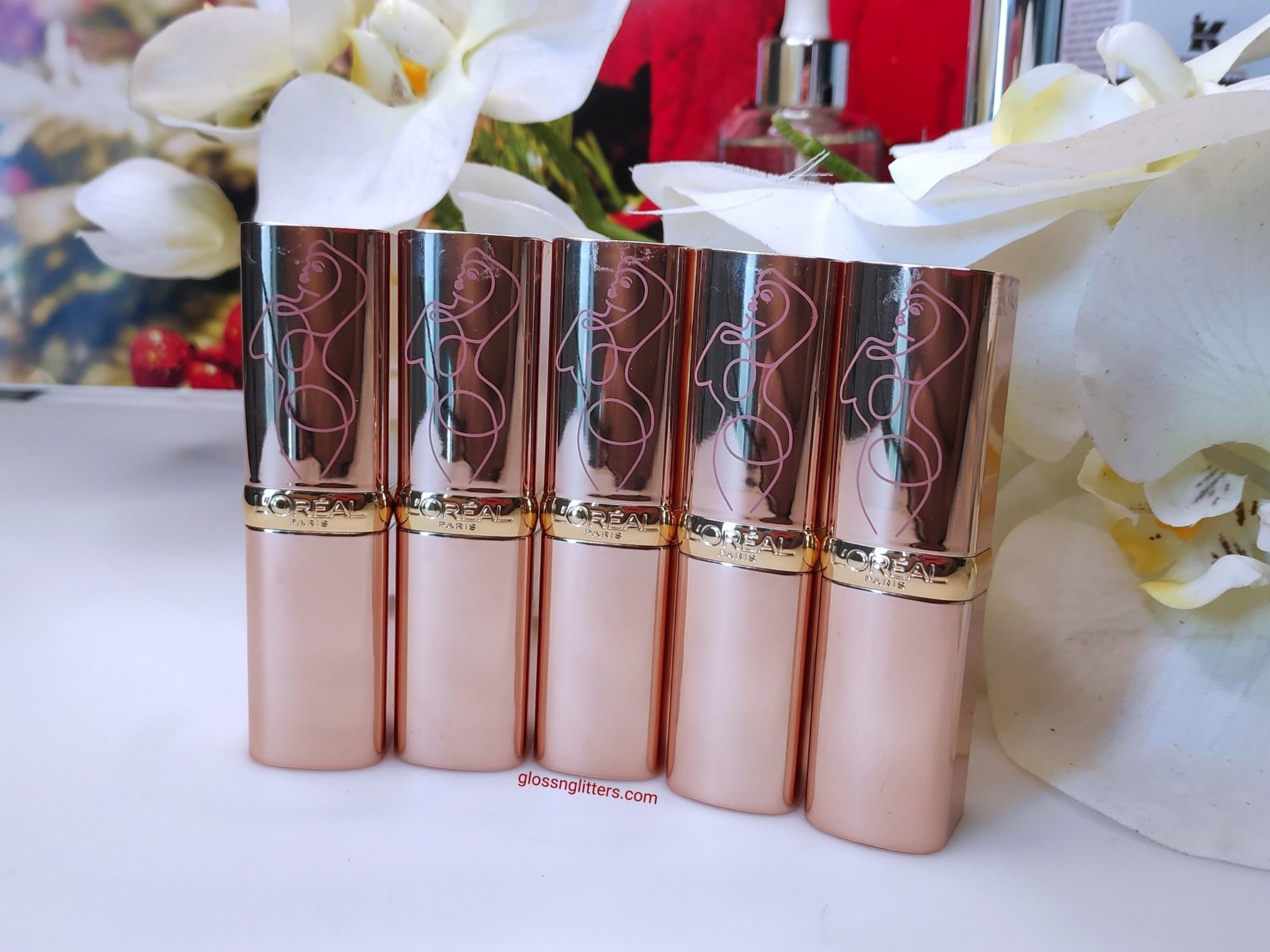 New Loreal Colour Riche Les Nus Intense Lipsticks Review Swatches Glossnglitters