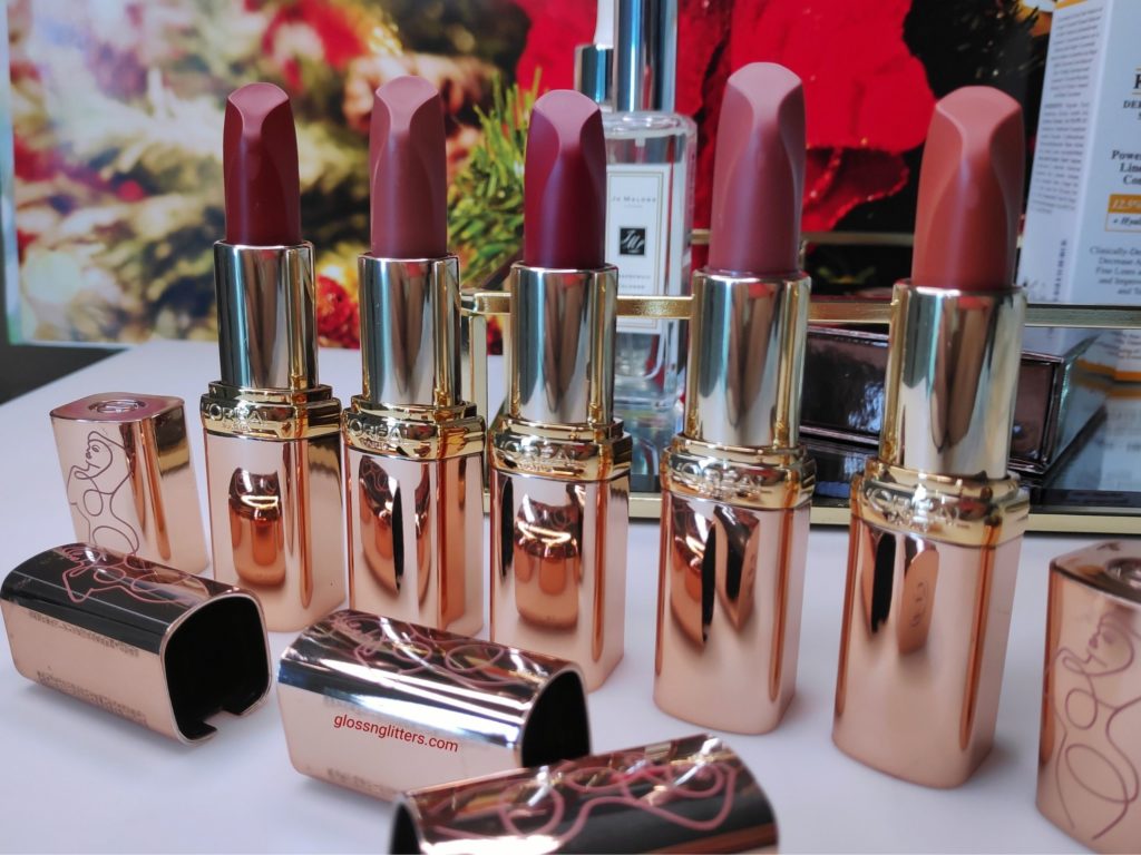 New L’Oreal Colour Riche Les Nus Intense Lipsticks Review & Swatches