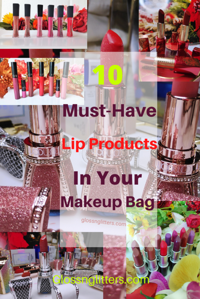  10 must-have lip products for your makeup bag