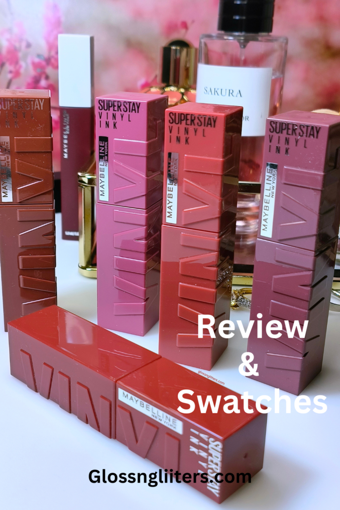 Maybelline Super Stay Vinyl Ink Liquid Lipcolor • Lipstick Review & Swatches
