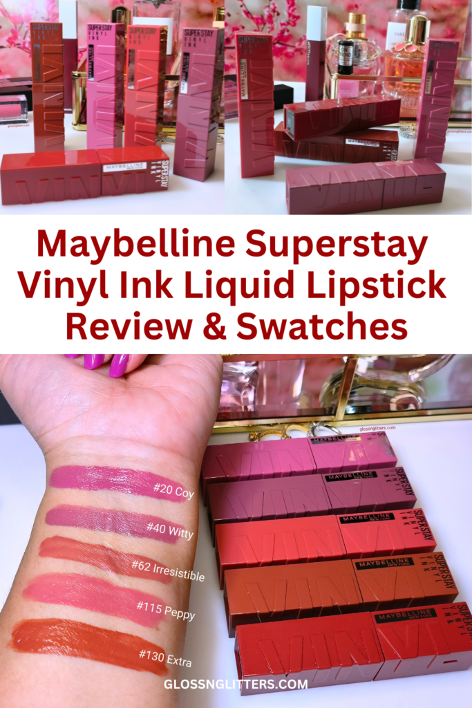 Maybelline Superstay Vinyl Ink Liquid Lipstick Review