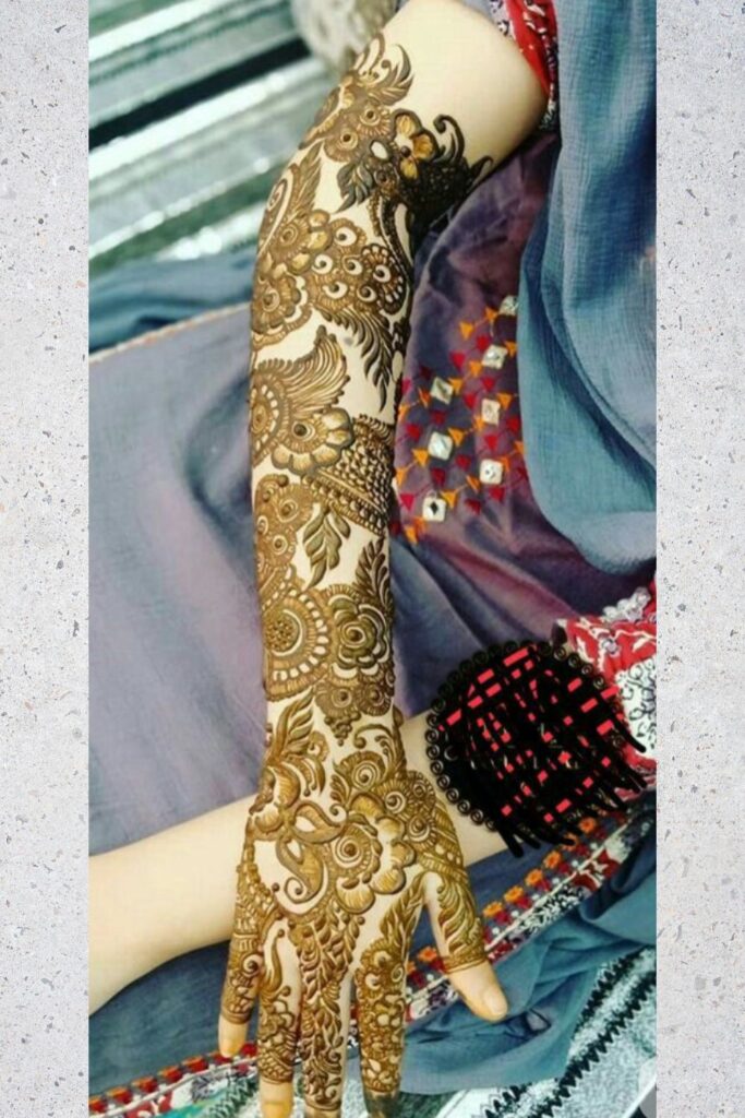 Heavy Bridal Mehndi Designs for Weddings 2025