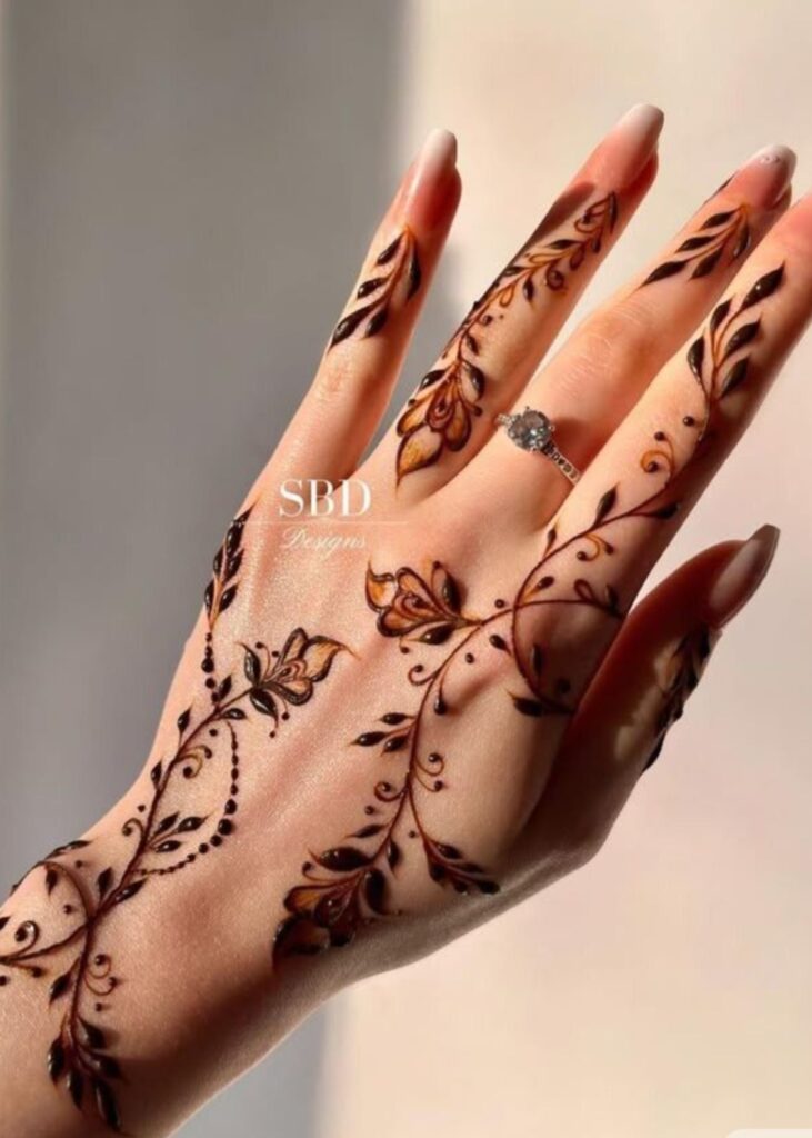 Easy & Simple Mehndi Designs for Beginners