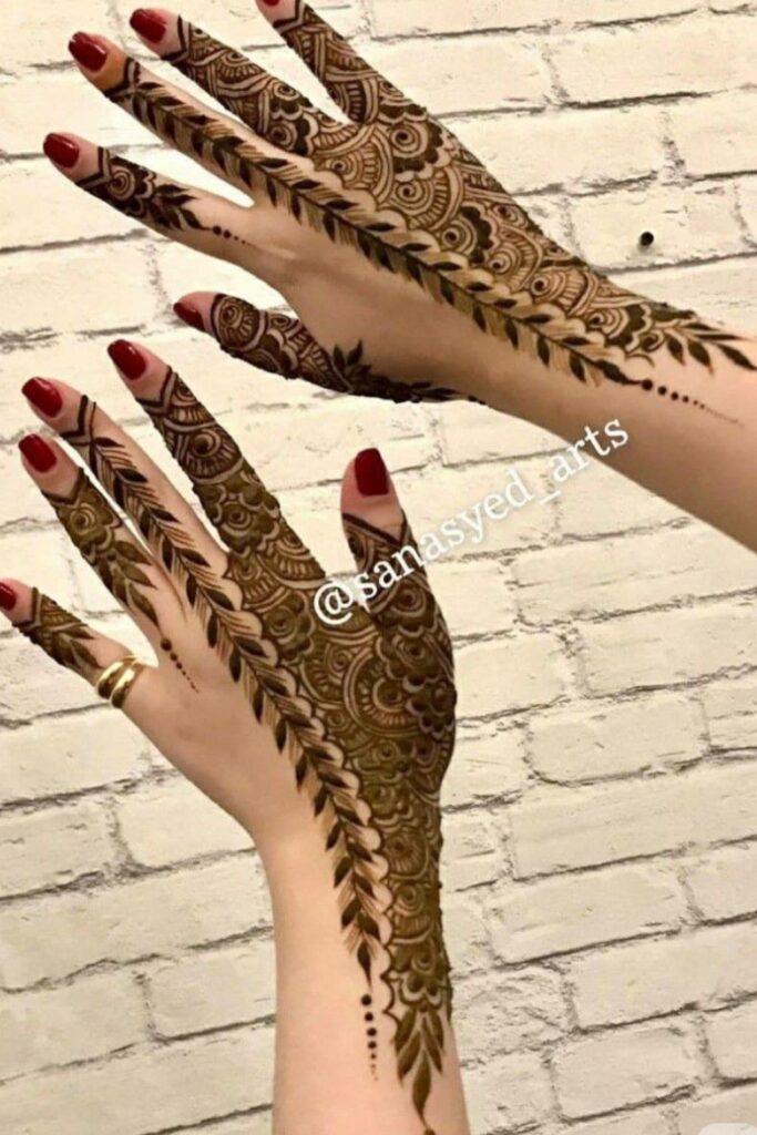 Easy & Simple Mehndi Designs for Beginners