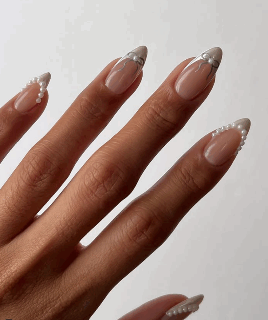Variations of French Manicure for fall 2025