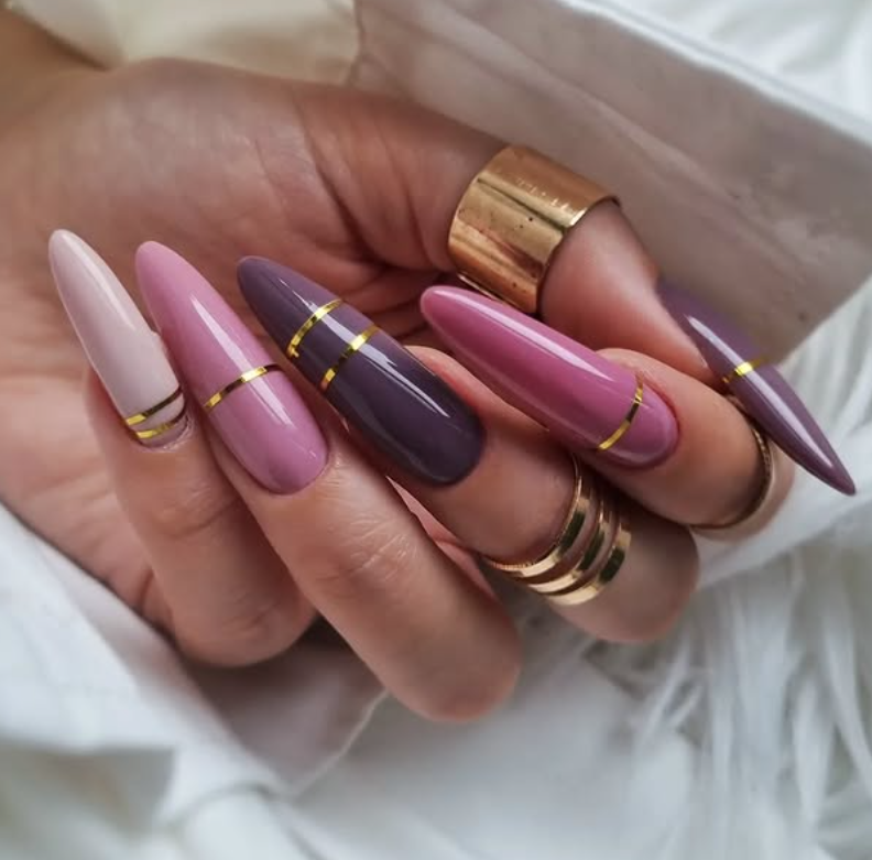 100+ latest trends in fall nails 