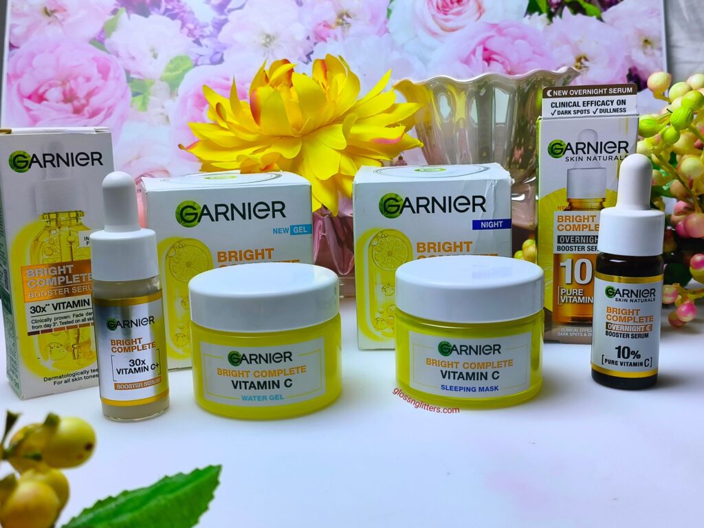Garnier Bright Complete Vitamin C skincare Review