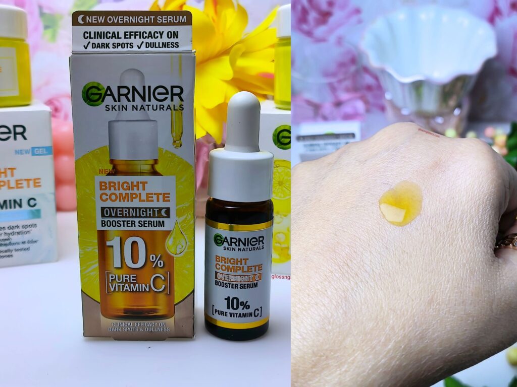 Garnier Bright Complete Vitamin C skincare Review 