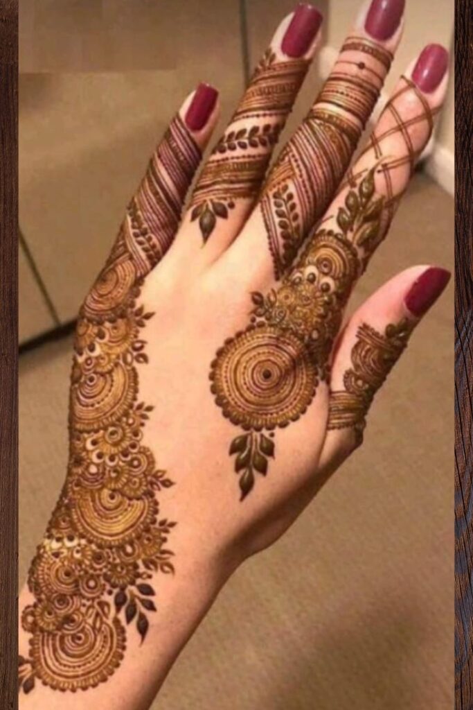Full hand Arabic mehndi designs 2025