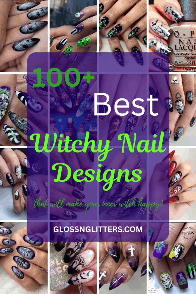 100 latest spooky cute Halloween nail ideas to try in 2025