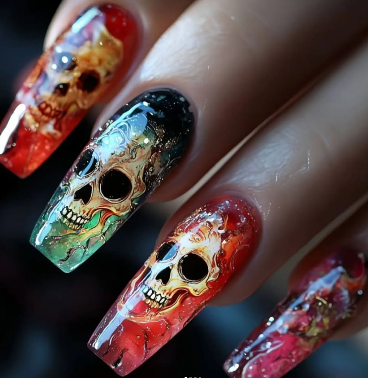 100+ Latest Spooky Cute Halloween Nail Ideas 2025. From blood-drip nails to cute ghosts, scary, cute, and glow-in-the-dark nail art ideas for the ultimate spooky manicure, from pumpkins to skeletons, you have it all in one place.