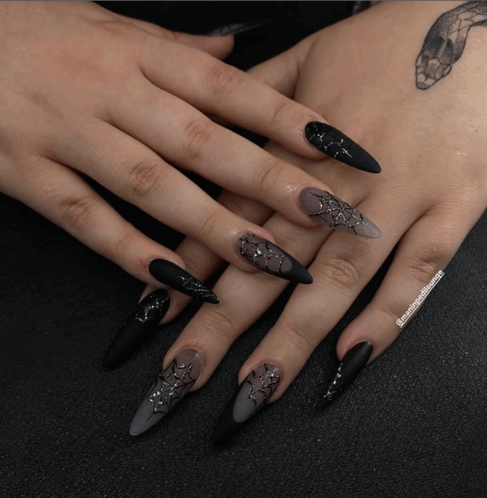 100 latest spooky cute Halloween nail ideas to try in 2025
