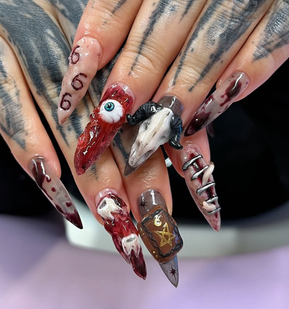 100+ Latest Spooky Cute Halloween Nail Ideas 2025. From blood-drip nails to cute ghosts, scary, cute, and glow-in-the-dark nail art ideas for the ultimate spooky manicure, from pumpkins to skeletons, you have it all in one place.