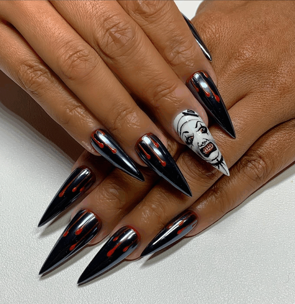 100 latest spooky cute Halloween nail ideas to try in 2025