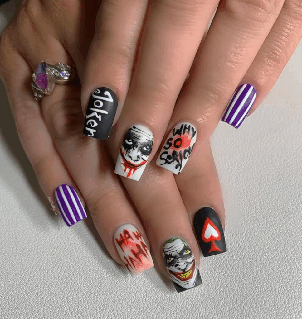 100 latest spooky cute Halloween nail ideas to try in 2025