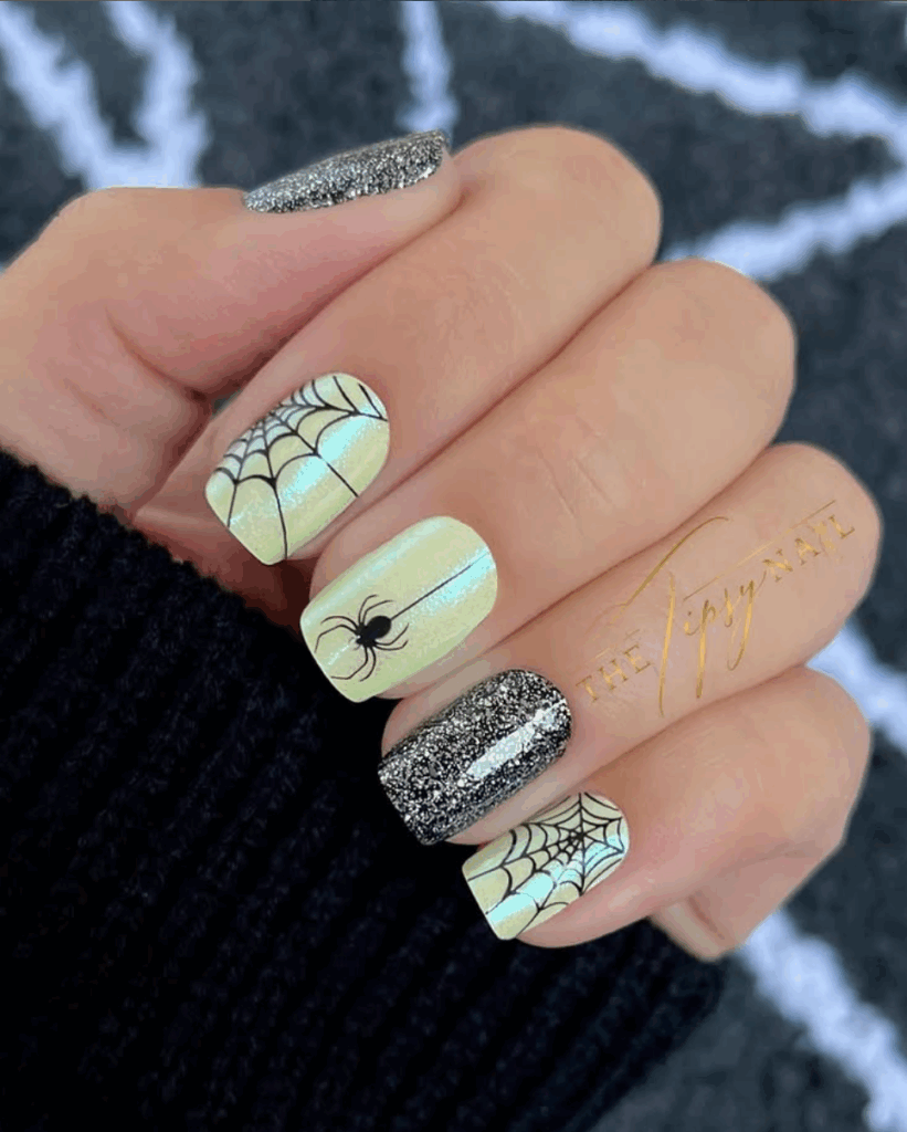 100 latest spooky cute Halloween nail ideas to try in 2025