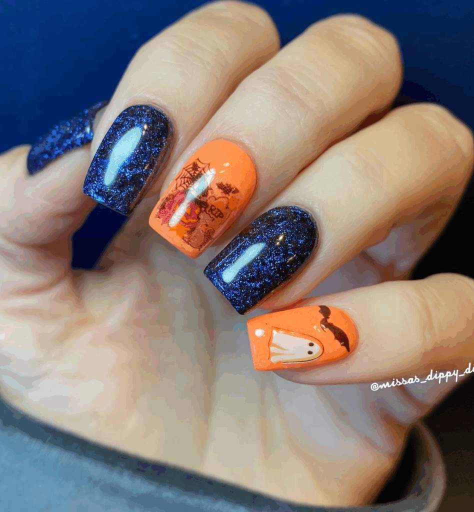 100 latest spooky cute Halloween nail ideas to try in 2025