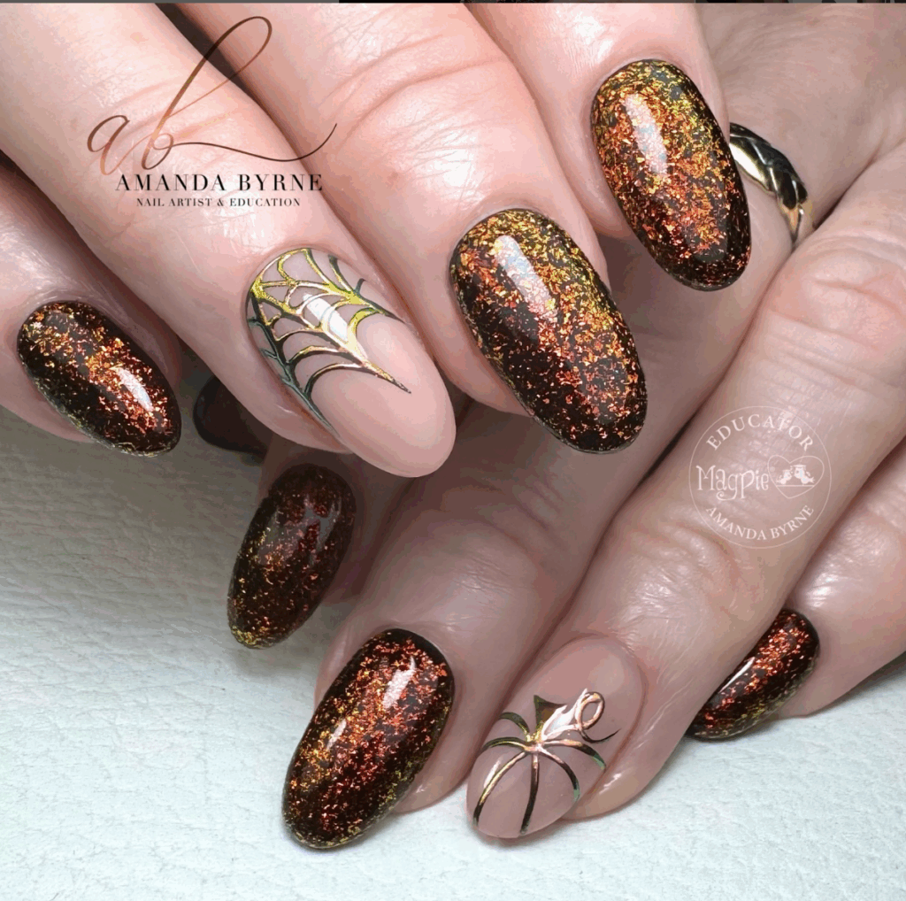 100 latest spooky cute Halloween nail ideas to try in 2025