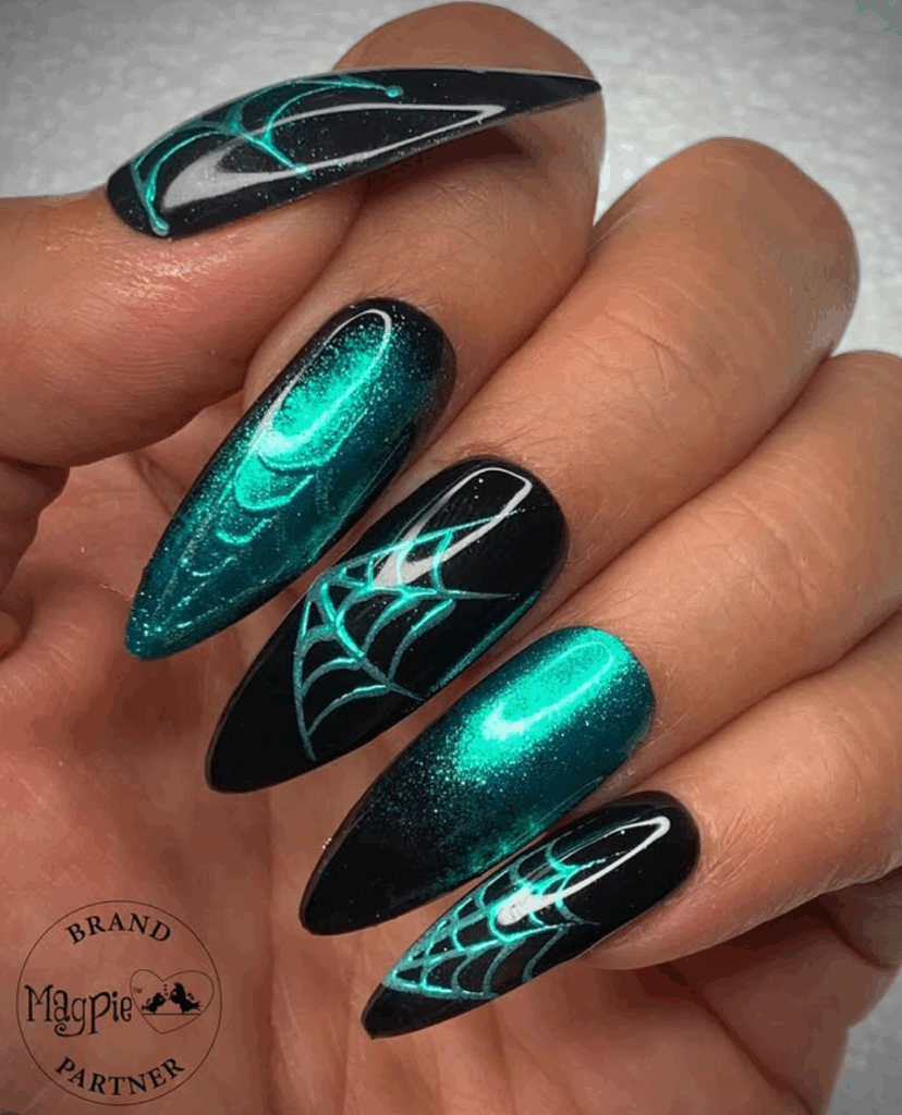 100 latest spooky cute Halloween nail ideas to try in 2025