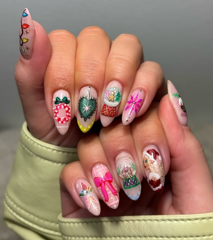 Latest Trends In Christmas Nails